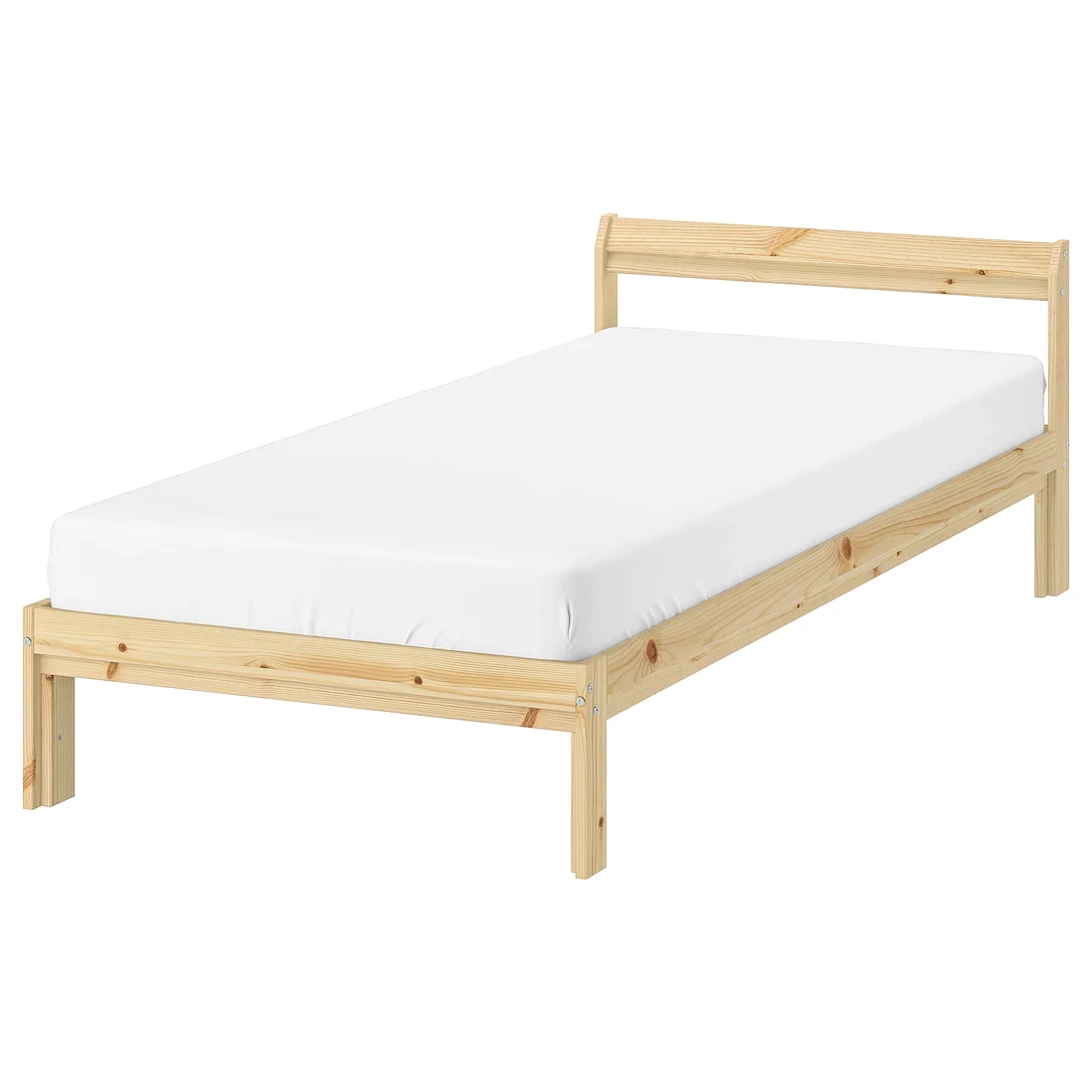Minimalistický, dreveny rám postele